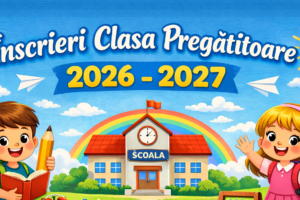 Înscrieri clasa pregătitoare 2026-2027